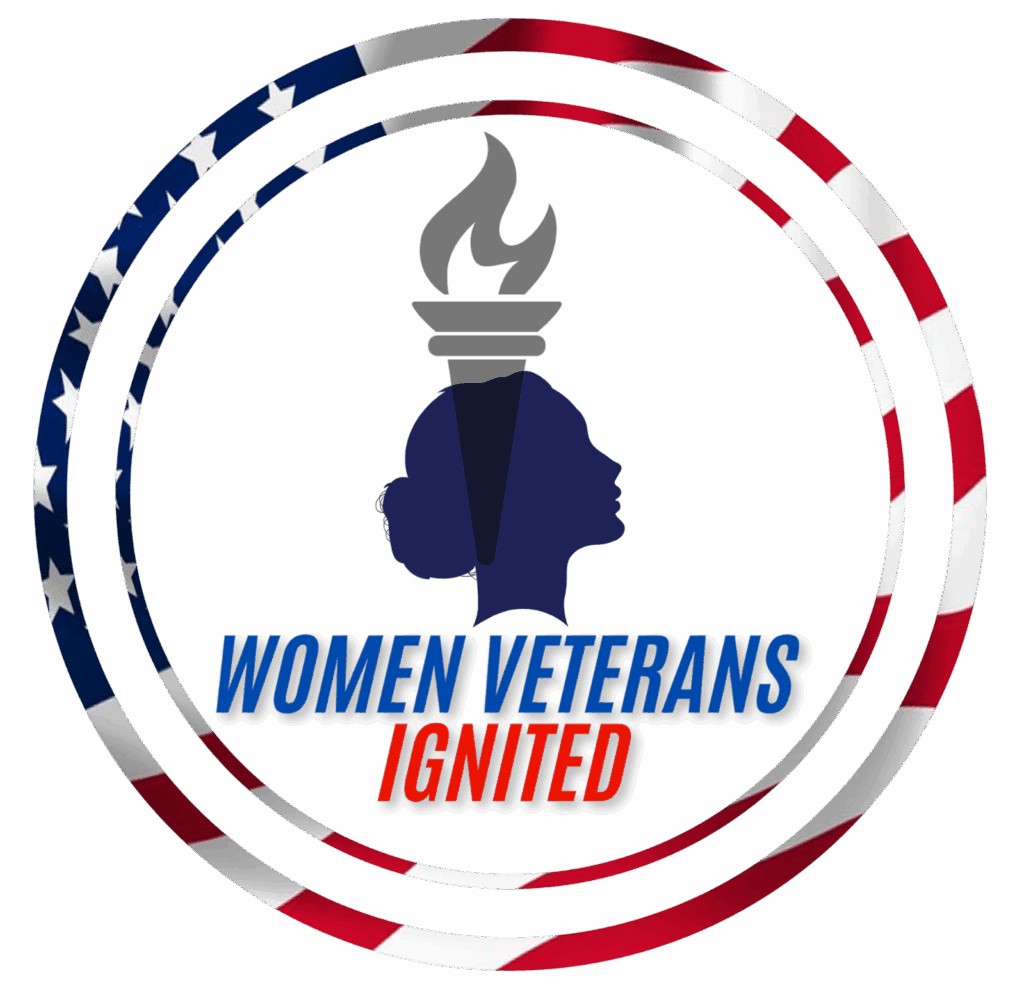 Women Veterans Ignited Logo (formerly Northeast Florida Women Veterans)